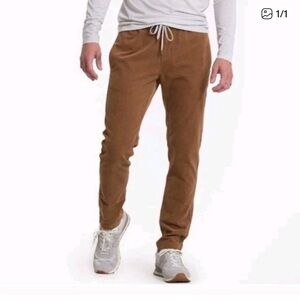 Vuori Men's Optimist Brown Corduroy Pants Size Medium